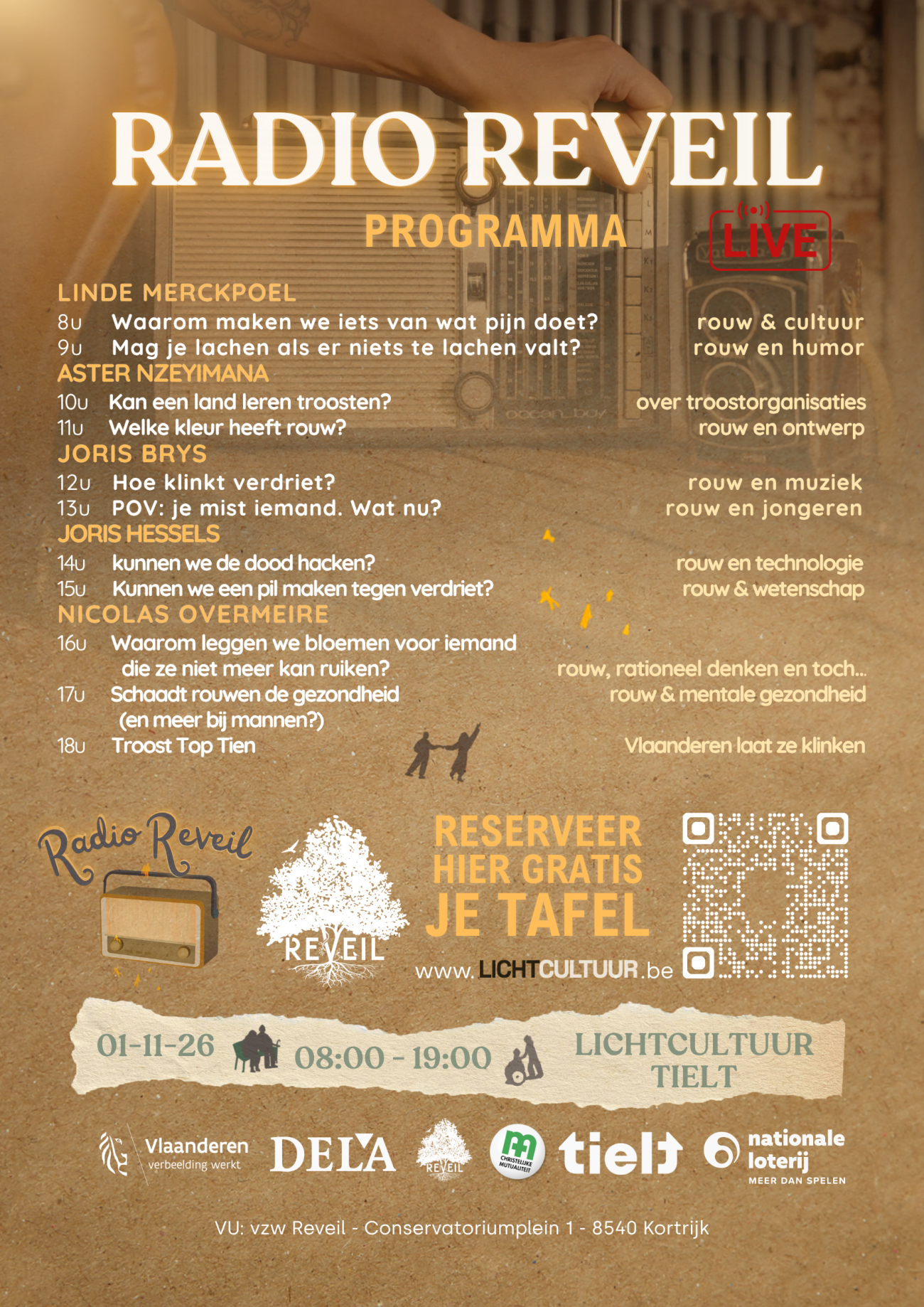 Programma affiche Radio Reveil LIVE 1